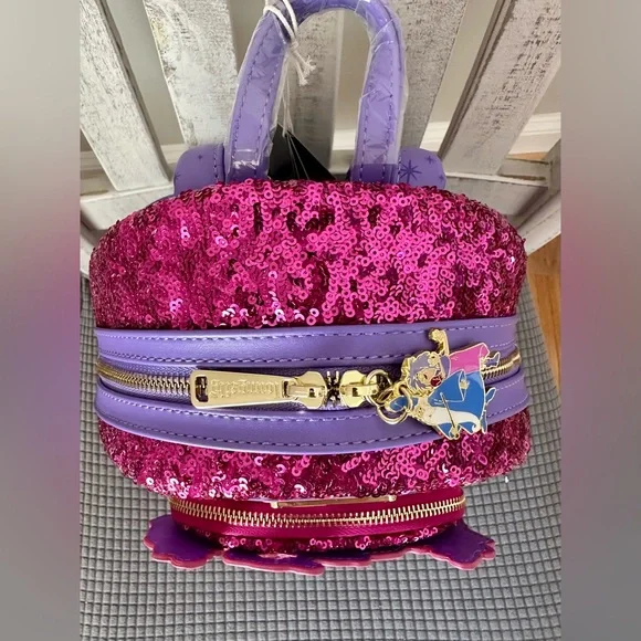 Loungefly Disney UK EXCLUSIVE Madam Mim Lenticular Mini Backpack